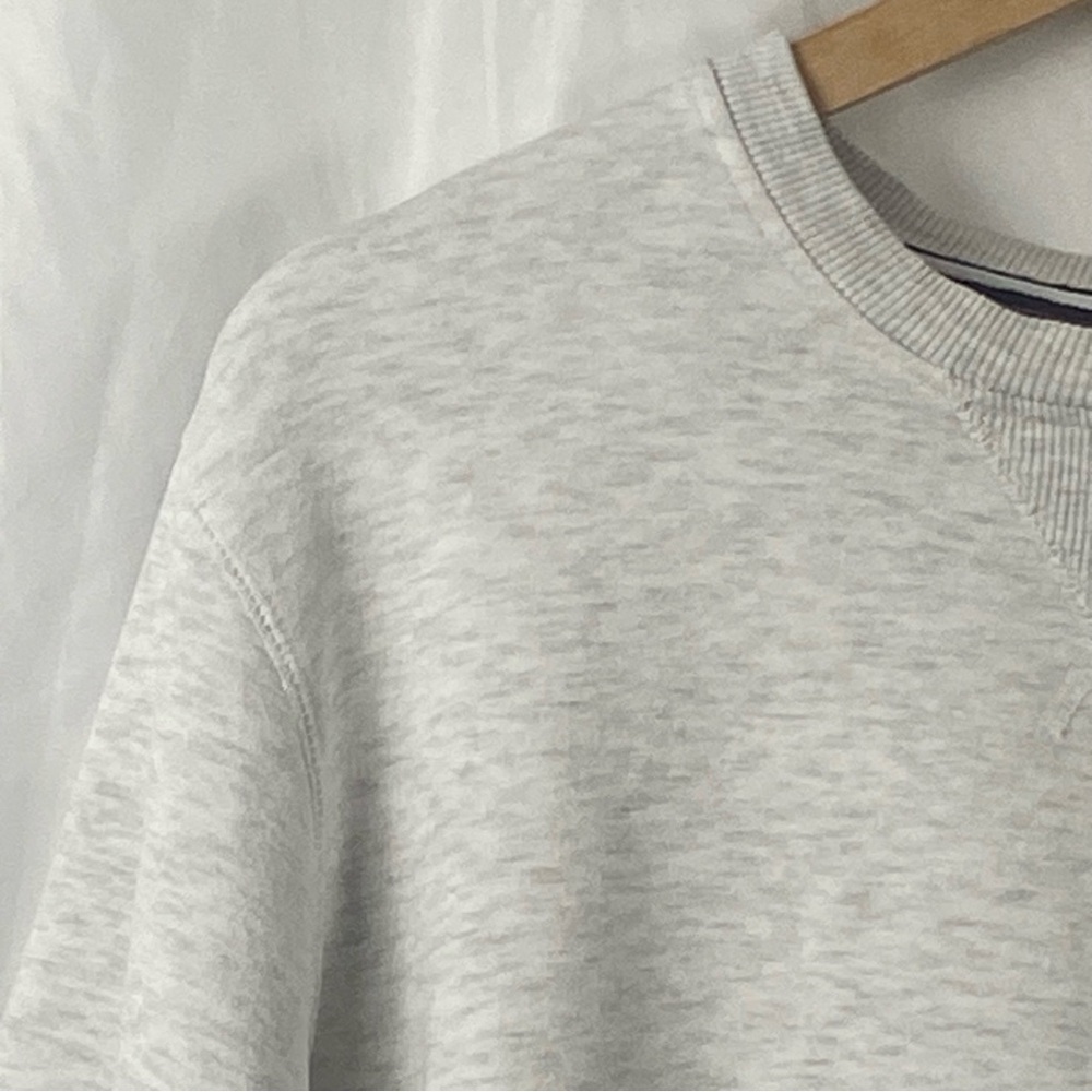 U.S. Polo Assn. Men's Light Gray Pullover Crew Neck Sweater Size Medium - Picture 3 of 16